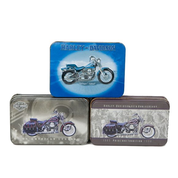 HarleyDavidson Other Harley Davidson Tins Three Vintage Poshmark